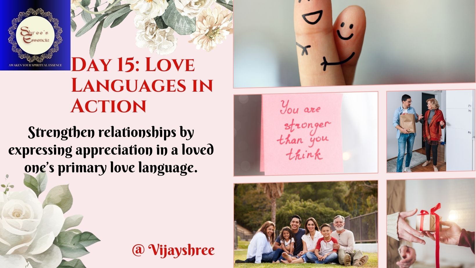 Day 15: Love Languages in Action - Shree's Essencia